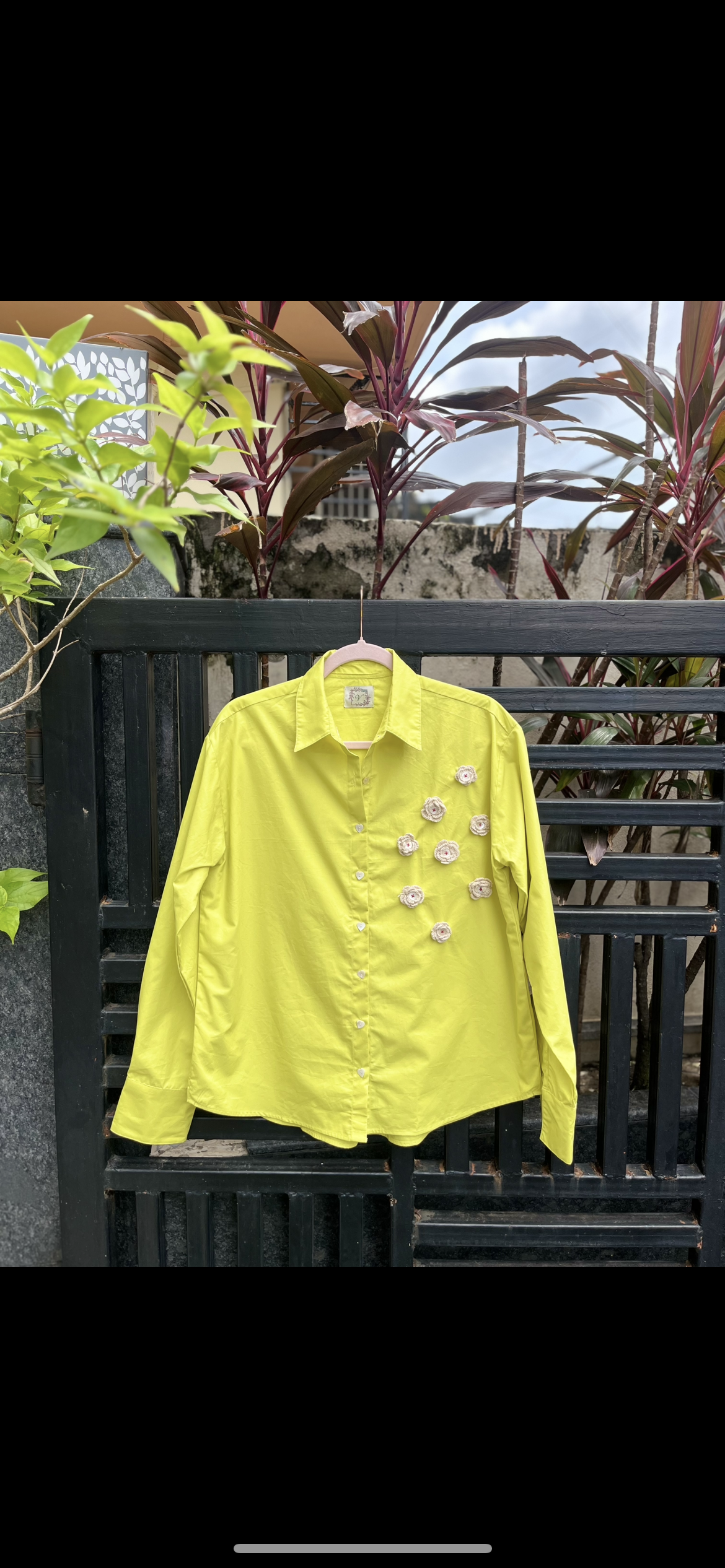 Neon Rose Patch