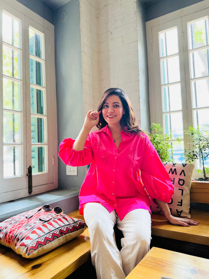 Bright Pink Shirt