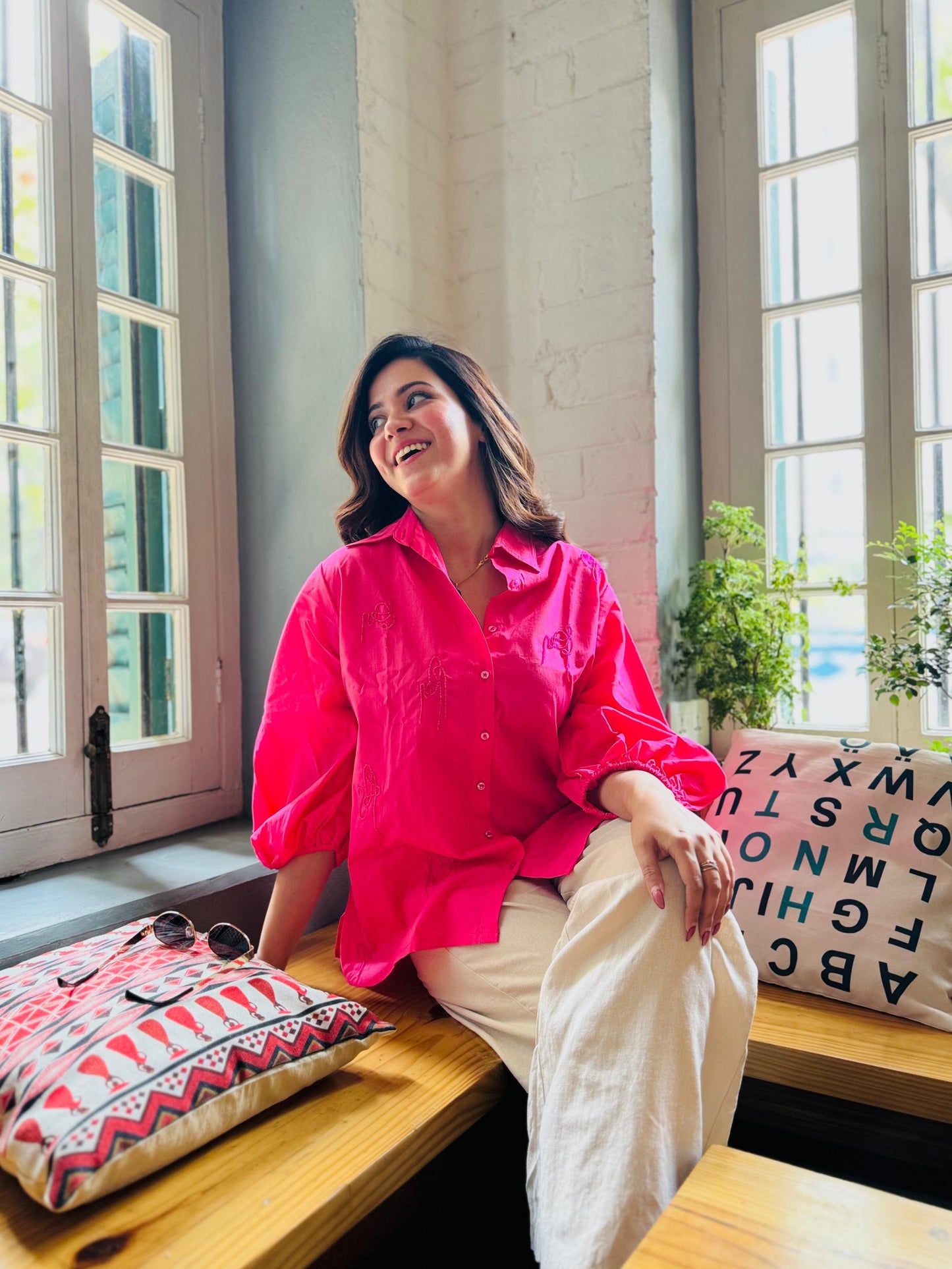 Bright Pink Shirt