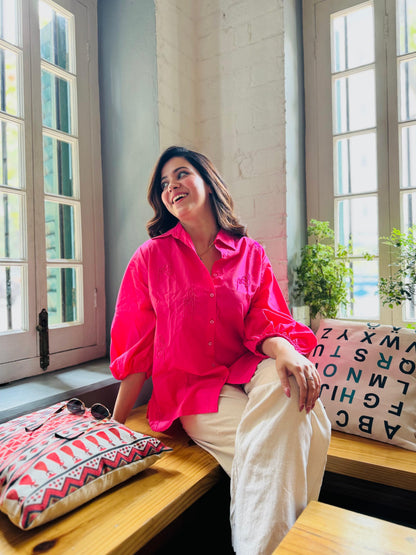 Bright Pink Shirt